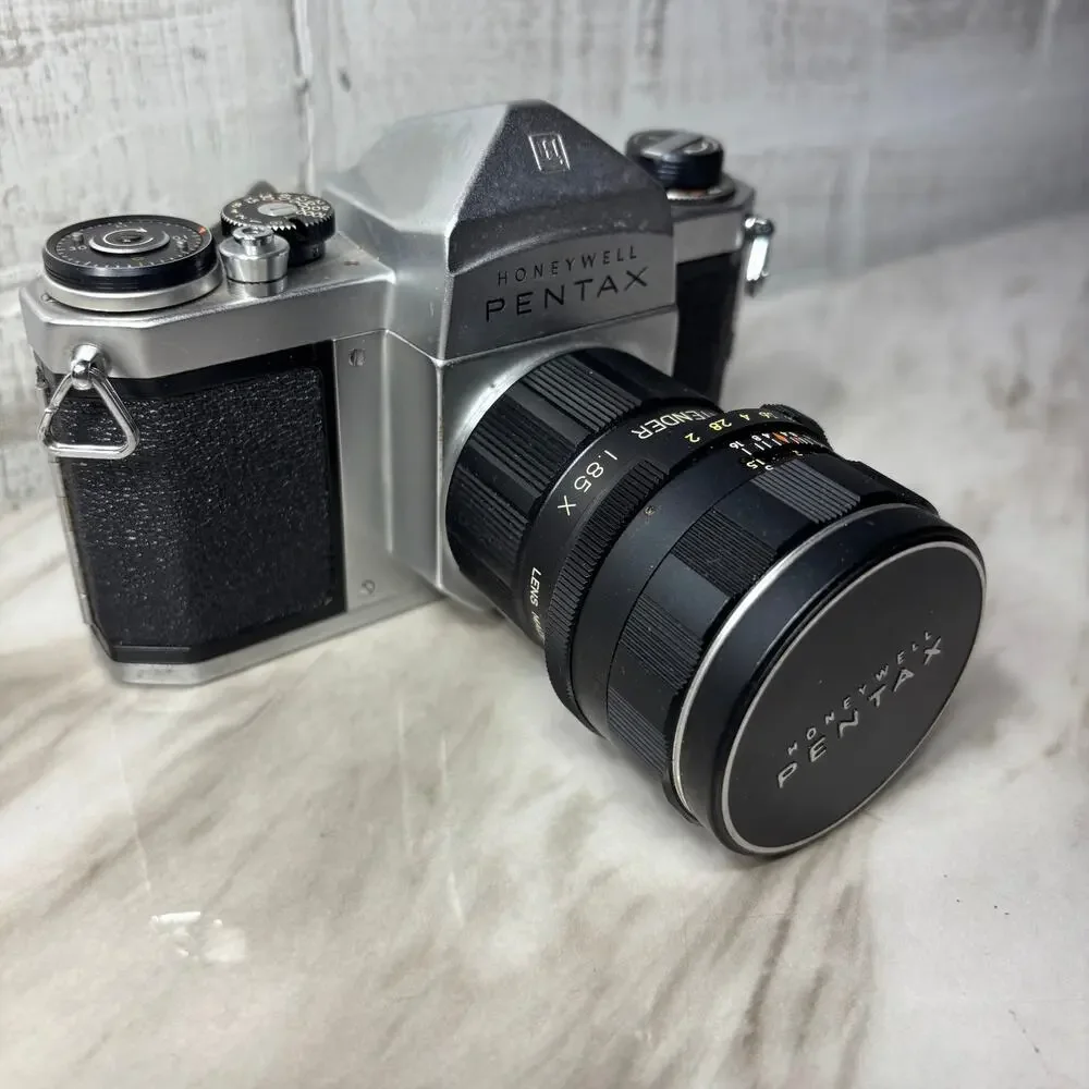 Vintage Honeywell Pentax H3 SLR Camera with Takumar Lens